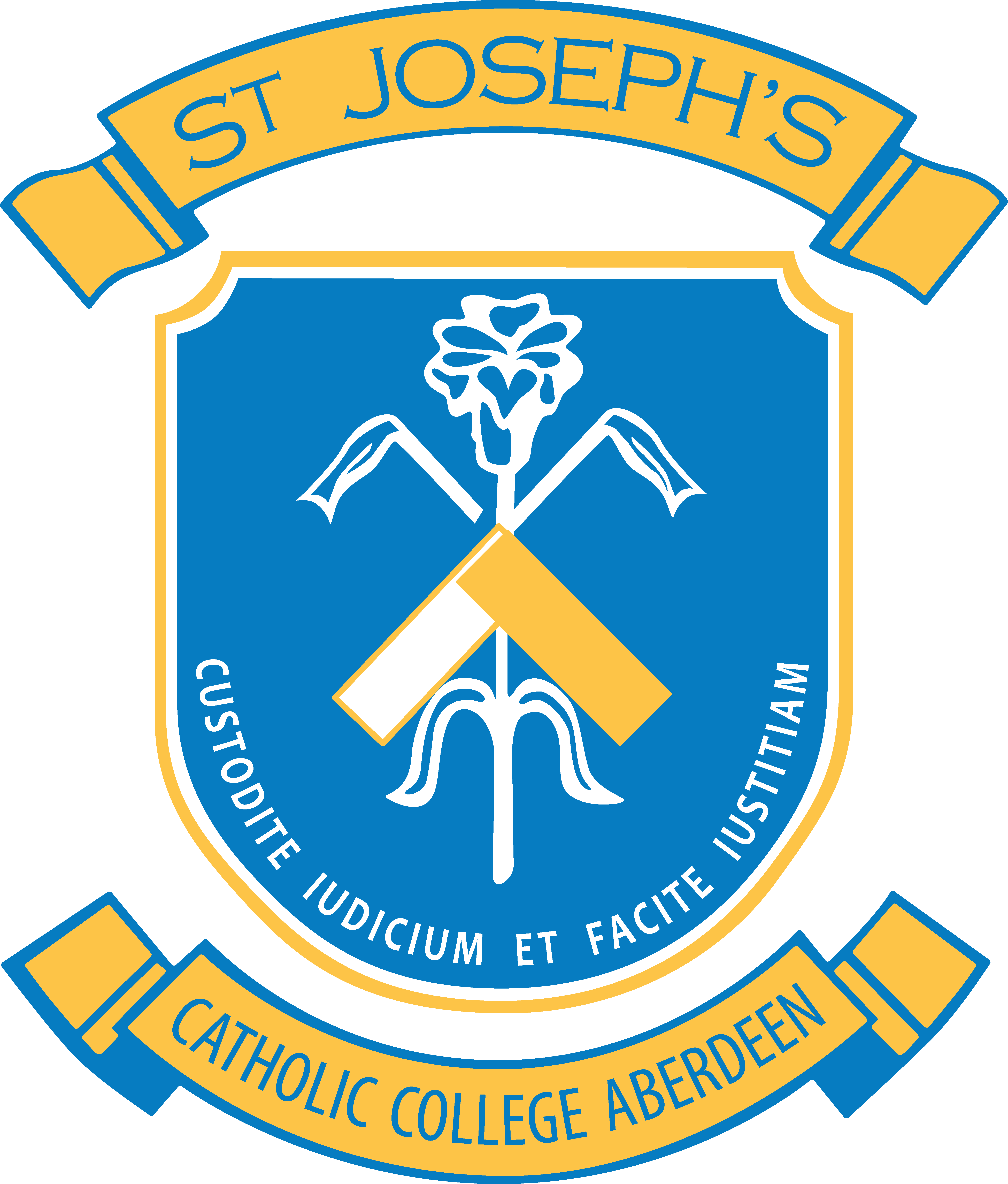 St Joseph's Catholic College, Aberdeen Crest
